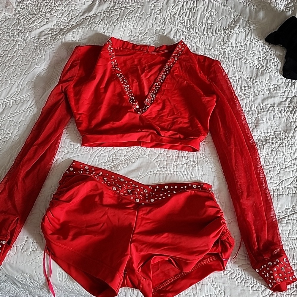 Red Dance/cheer costume